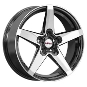 iFree Token KS1127 Black Jack 6.5x17 5x108 ET36 DIA60.1