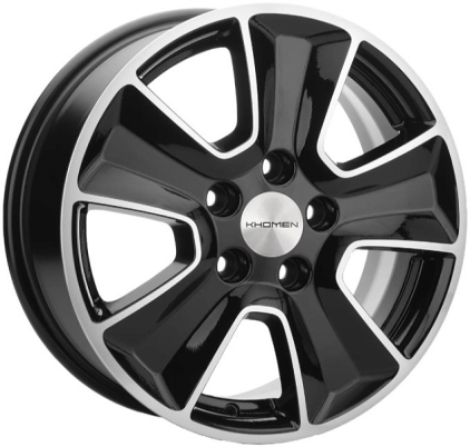Диски KHOMEN KHW1601 (DFM 580) 6.5x16 5x110 ET45 DIA67.1