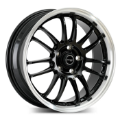 PDW Re30 Club Sport 7018 black 7x17 4x100 ET40 DIA60.1