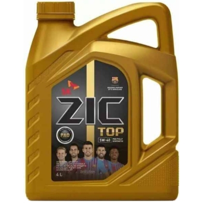 Масло моторное ZIC TOP 5w40 4л
