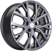 KHOMEN KHW1806 Changan Geely Lexus Suzuki Toyota Grey 7x18 5x114.3 ET45 DIA60.1