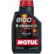 Масло моторное Motul 8100 X-Clean EFE SAE 5W30 1л.