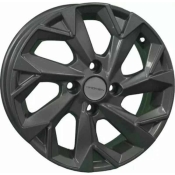 KHOMEN KHW1402 Honda Civic Grey 5.5x14 4x100 ET45 DIA56.1