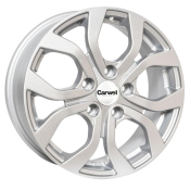 Carwel Busse 164 F silver 6.5x16 5x114.3 ET50 DIA66.1