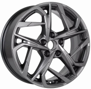KHOMEN KHW1716 Changan Geely Lexus Toyota Grey 7x17 5x114.3 ET45 DIA60.1