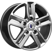 КиК Backfire KS763 Dark platinum 8x18 5x127 ET45 DIA71.6